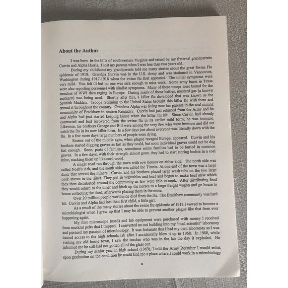 BACTERIOLOGICAL WARFARE: A MAJOR THREAT TO NORTH AMERICA, By Larry Wayne Harris - Picture 5 of 8
